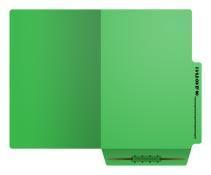 Custom Court Folder with End Wing Flap