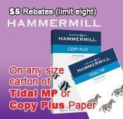 $5 Rebate Hammermill Paper