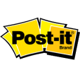 Post it Notes Filing Supplies Logo
