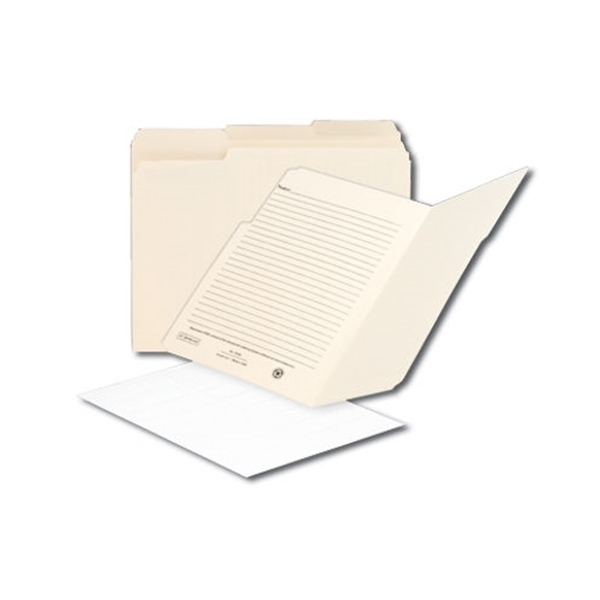 SMD10344 Smead Printed File Folder, 1/3Cut Tab, Letter, Manila