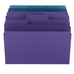 Smead Colored Top Tab Organizer File Folder