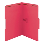 Smead Top Tab Colored Fastener Folders with Reinforced Tab