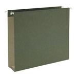 Extra Capacity 100% Recycled Hanging Folders, Box Bottom