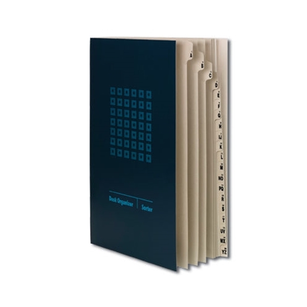 Smead 89237 Blue Desk File/Sorter, Alphabetic (AZ) and 120, 20